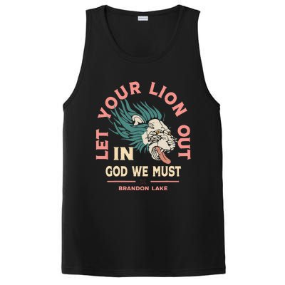 Let Your Lion Out We Must Merch PosiCharge Competitor Tank