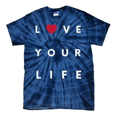 Love Your Life Heart Tie-Dye T-Shirt