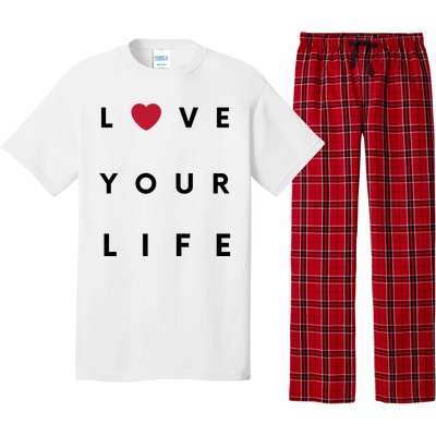 Love Your Life Heart Pajama Set