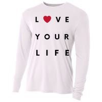 Love Your Life Heart Cooling Performance Long Sleeve Crew