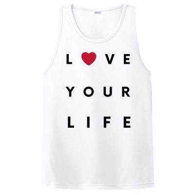 Love Your Life Heart PosiCharge Competitor Tank