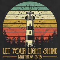 Let Your Light Shine Lighthouse Christian  Cool Comfort Performance Bucket Hat