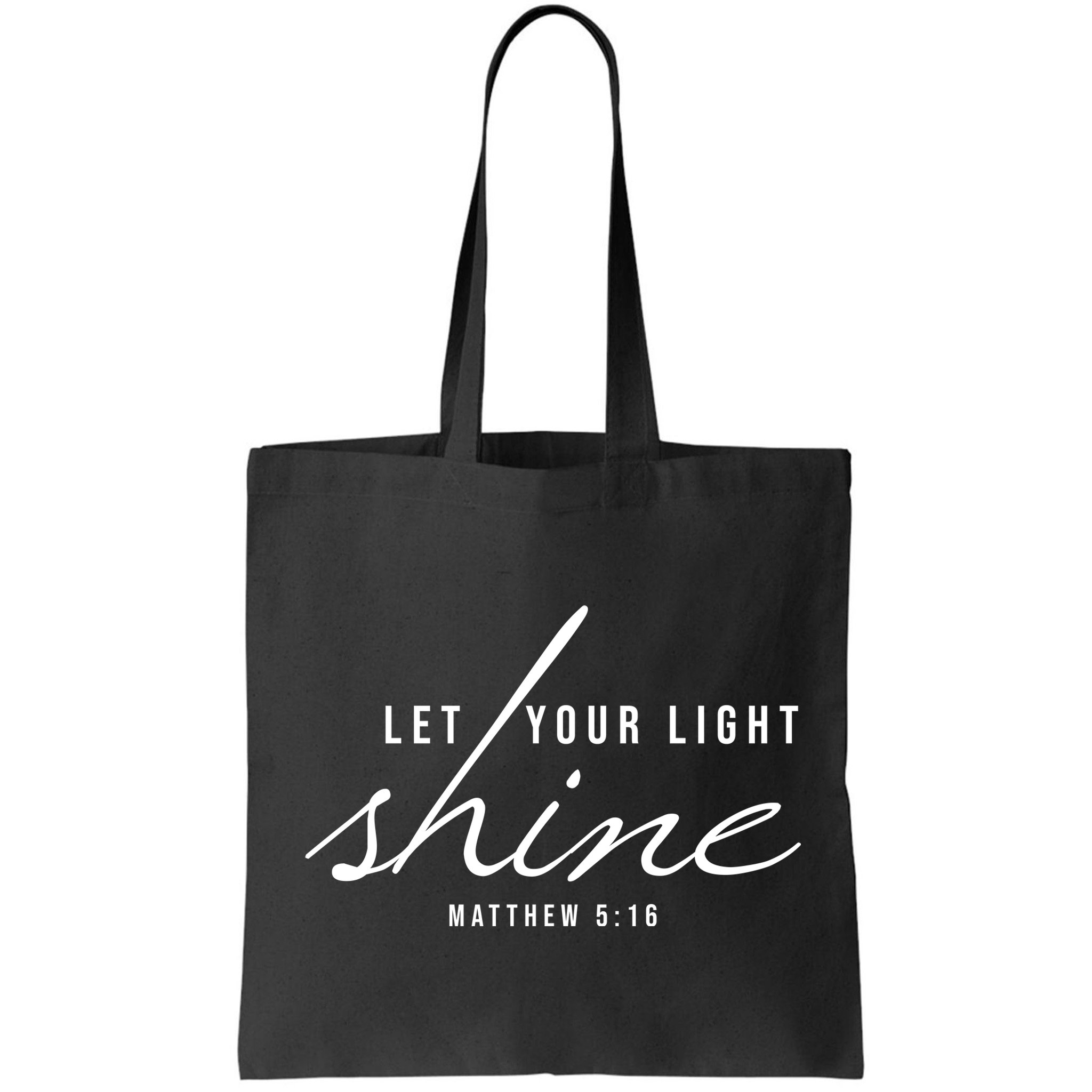 Let Your Light Shine Matthew 5:16 Bag
