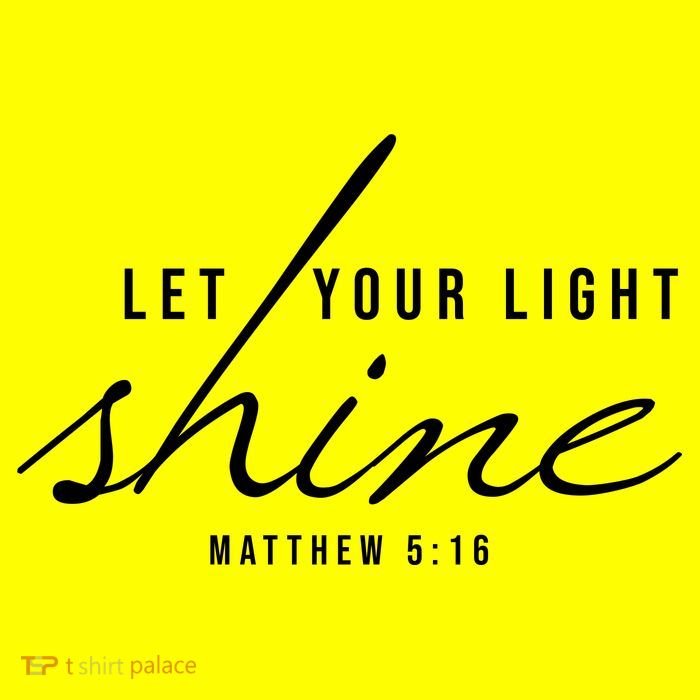 Let Your Light Shine Matthew 5:16 11oz C Handle Ceramic Mug