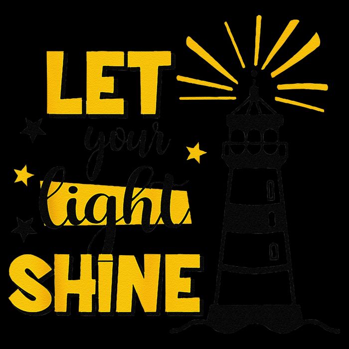 Let Your Light Shine Christian Faith Jesus God Lighthouse Cooling Performance Crew T-Shirt