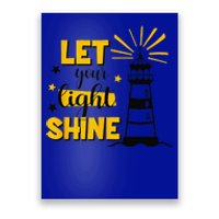 Let Your Light Shine Christian Faith Jesus God Lighthouse Poster