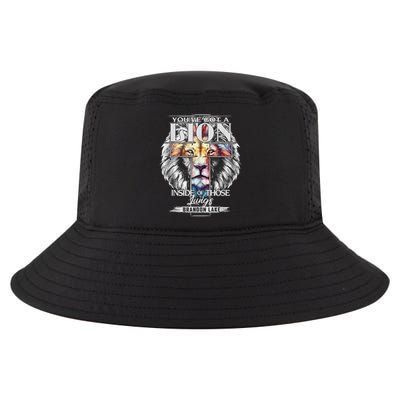 Let Your Lion Out Brandonlake Merch Praise Jesus Cool Comfort Performance Bucket Hat