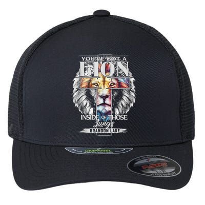 Let Your Lion Out Brandonlake Merch Praise Jesus Flexfit Unipanel Trucker Cap