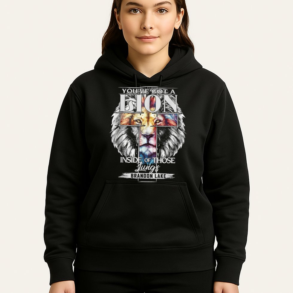 Let Your Lion Out Brandonlake Merch Praise Jesus Hoodie