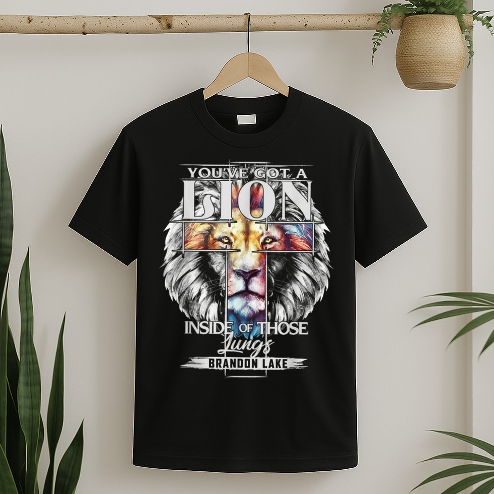 Let Your Lion Out Brandonlake Merch Praise Jesus T-Shirt