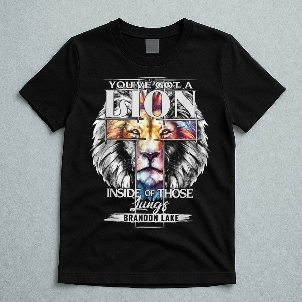 Let Your Lion Out Brandonlake Merch Praise Jesus T-Shirt