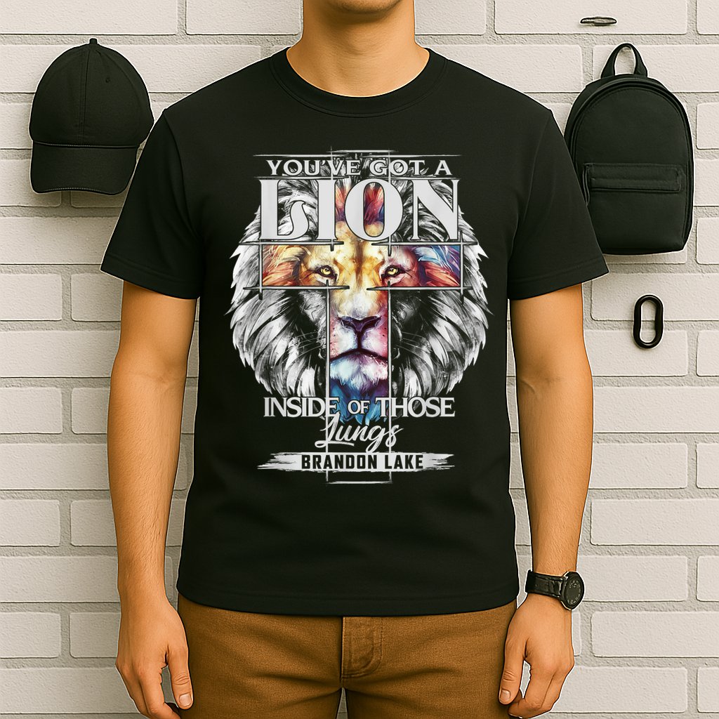 Let Your Lion Out Brandonlake Merch Praise Jesus T-Shirt