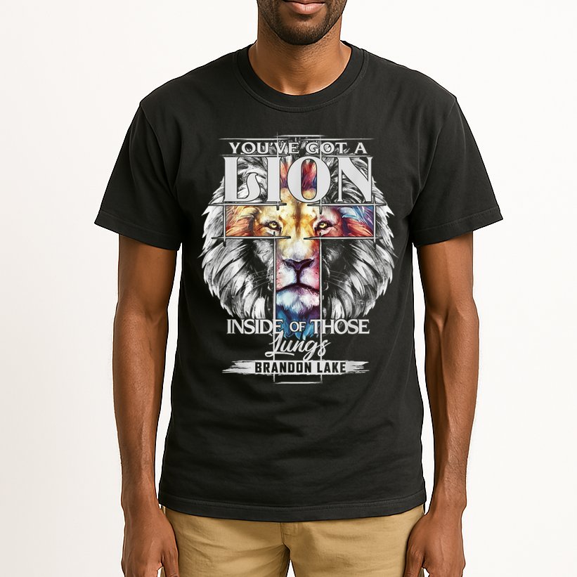 Let Your Lion Out Brandonlake Merch Praise Jesus Tall T-Shirt