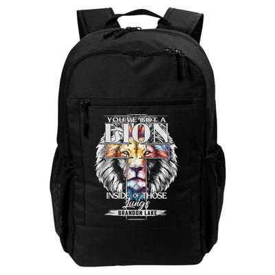 Let Your Lion Out Brandonlake Merch Praise Jesus Backpack