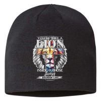 Let Your Lion Out Brandonlake Merch Praise Jesus Sustainable Beanie