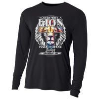 Let Your Lion Out Brandonlake Merch Praise Jesus Cooling Performance Long Sleeve Crew