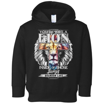 Let Your Lion Out Brandonlake Merch Praise Jesus Toddler Hoodie