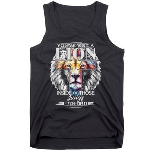 Let Your Lion Out Brandonlake Merch Praise Jesus Tank Top