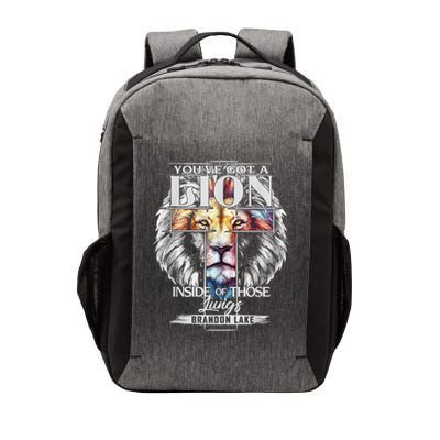 Let Your Lion Out Brandonlake Merch Praise Jesus Vector Backpack