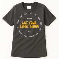 Let You Light Shine Matthew 5:16 Positive Bible Verse Tall T-Shirt