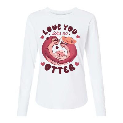 Love You Like No Otter Cute Womens Cotton Relaxed Long Sleeve T-Shirt