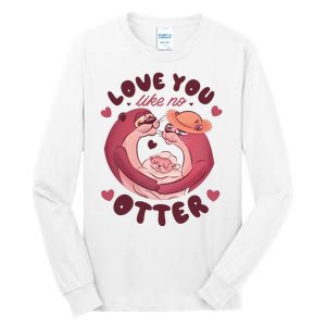 Love You Like No Otter Cute Tall Long Sleeve T-Shirt