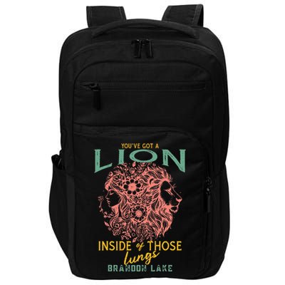 Let Your Lion Out Merch Praise Jesus Impact Tech Backpack