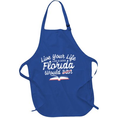 Live Your Life Like A Book Florida Would Ban LGBTQ+ Pride Apron