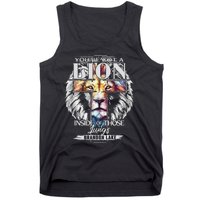 Let Your Lion Out B.R.A.N.D.O.N Lake Merch Praise Jesus Tank Top