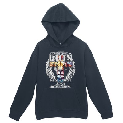 Let Your Lion Out B.R.A.N.D.O.N Lake Merch Praise Jesus Urban Pullover Hoodie