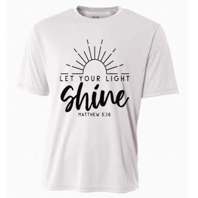 Let your light shine Jesus Christian Lover Cooling Performance Crew T-Shirt