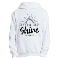 Let your light shine Jesus Christian Lover Urban Pullover Hoodie