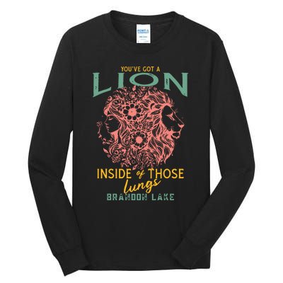 Let Your Lion Out Merch Praise Jesus Tall Long Sleeve T-Shirt