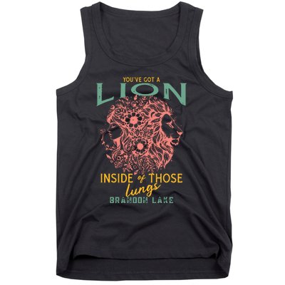 Let Your Lion Out Merch Praise Jesus Tank Top