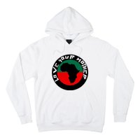 Love Your Mother Africa Black History Hoodie