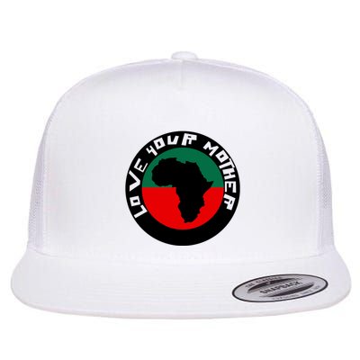 Love Your Mother Africa Black History Flatbill Hat