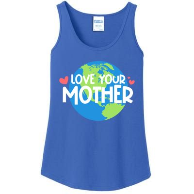 Love Your Mother Earth Day Gift Ladies Essential Tank