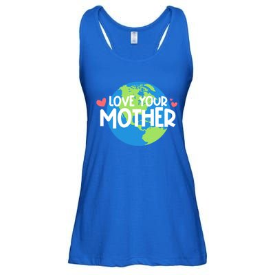 Love Your Mother Earth Day Gift Ladies Essential Flowy Tank