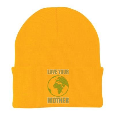 Love Your Mother Knit Cap Winter Beanie