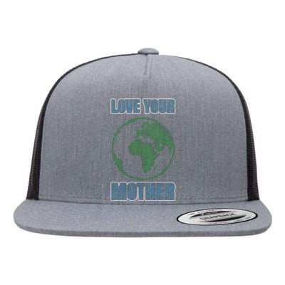 Love Your Mother Flat Bill Trucker Hat