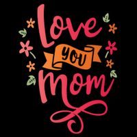 Love You Mom Gift For Her Impact Tech Backpack