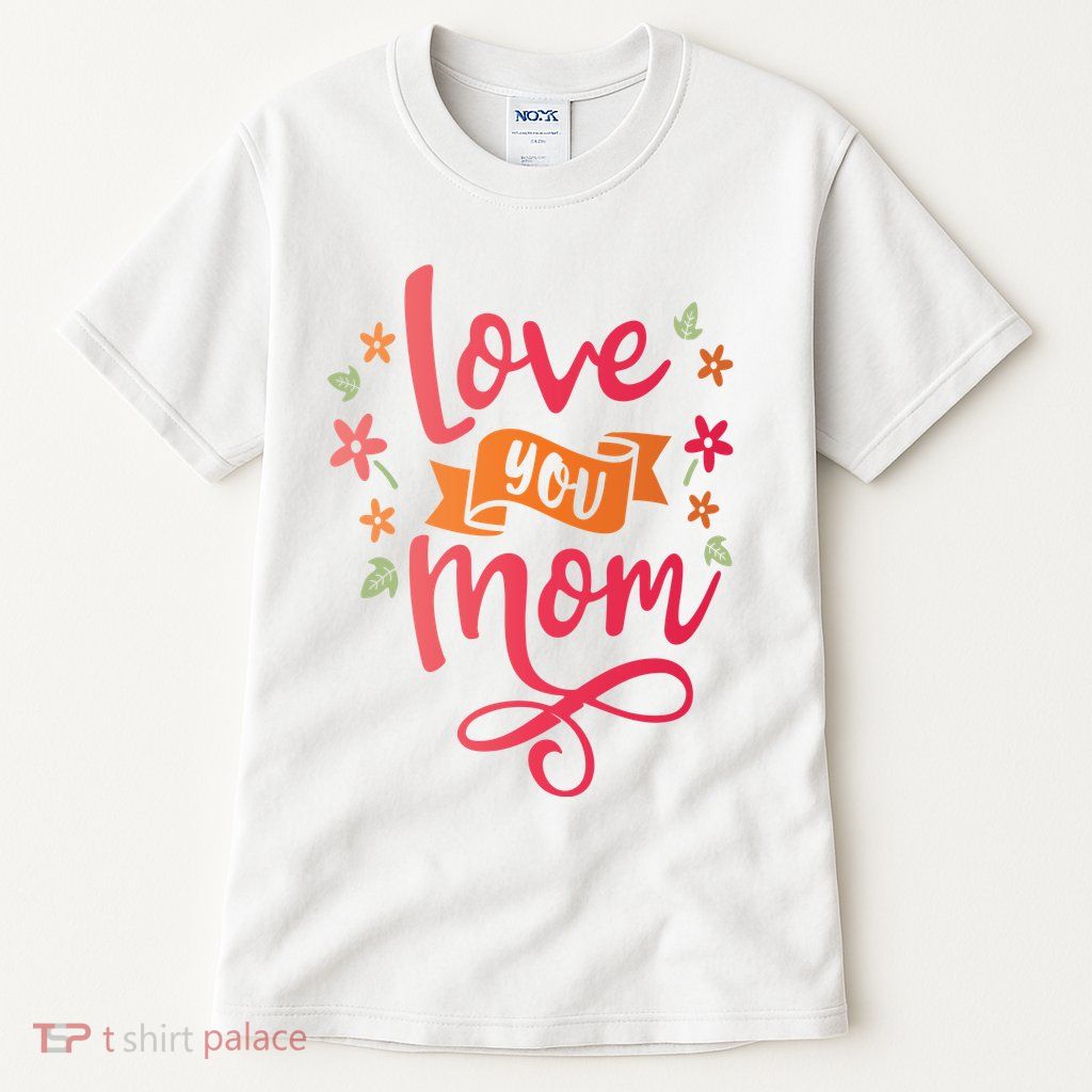 Love You Mom Gift For Her Tall T-Shirt