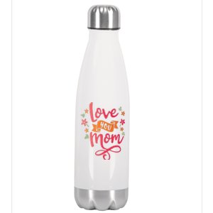 Love You Mom Gift For Her Stainless Steel Insulated Water Bottle