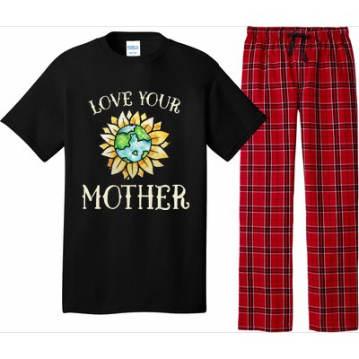 Love Your Mother Earth Global Climate Strike Cute Gift Pajama Set