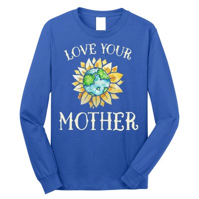 Love Your Mother Earth Global Climate Strike Cute Gift Long Sleeve Shirt