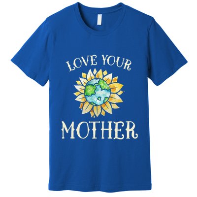 Love Your Mother Earth Global Climate Strike Cute Gift Premium T-Shirt