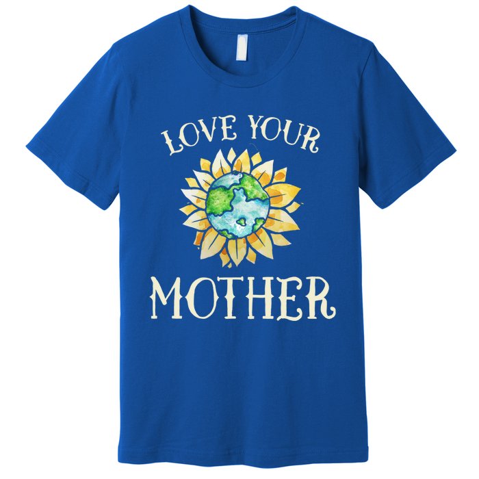 Love Your Mother Earth Global Climate Strike Cute Gift Premium T-Shirt