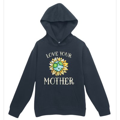 Love Your Mother Earth Global Climate Strike Cute Gift Urban Pullover Hoodie