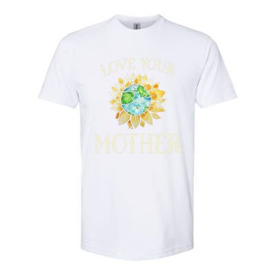 Love Your Mother Earth Global Climate Strike Cute Gift Softstyle CVC T-Shirt