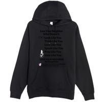 Love Your Neighbor No Exceptions Custom Design (Light) Cute Gift Premium Pullover Hoodie
